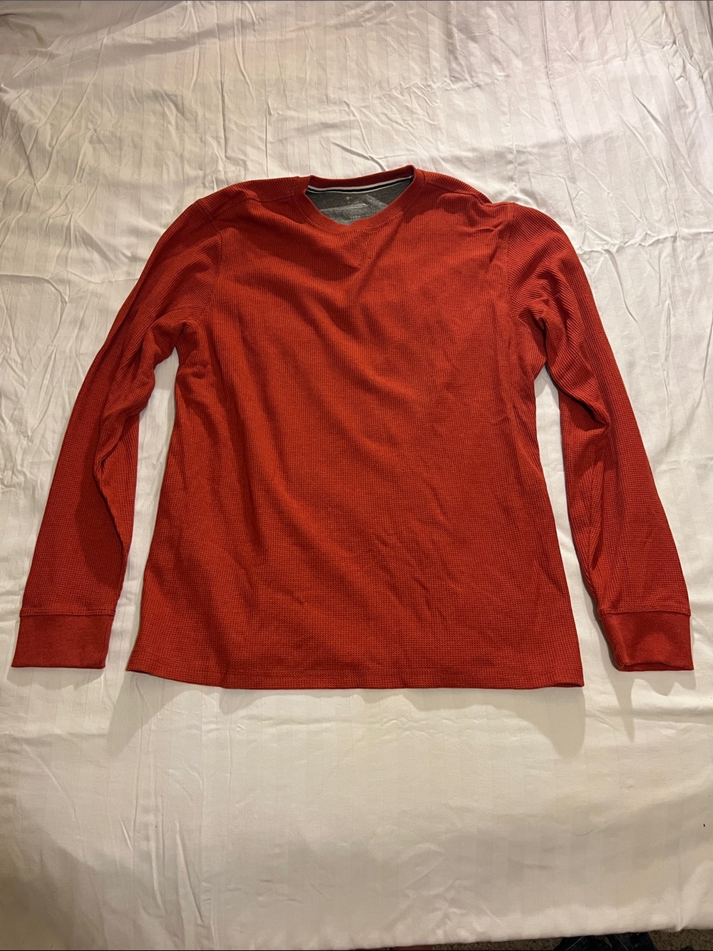 Member’s Mark Men's Crewneck Long-Sleeve Waffle Knit shirt